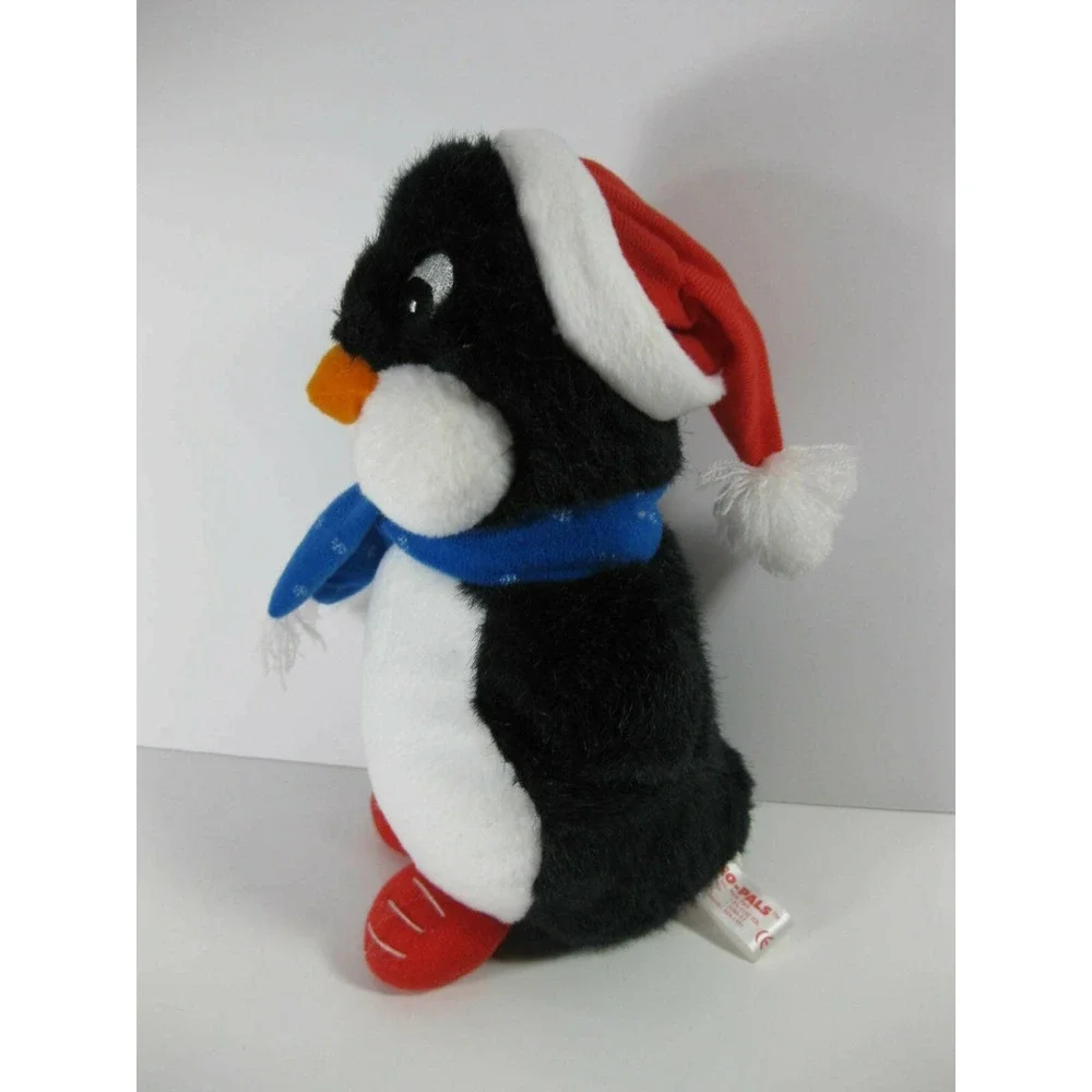 PENGUIN Geo-Pals Santa Hat Winter Scarf ‎ Stuffed 9